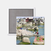 ZM005 LUSAKA, Zambia, Afrika, Fridge Magneet (Voorkant / Achterkant)