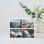 ZM Zambia - Zimbabwe - Victoria Herfsten - Briefkaart (Staand voorkant)