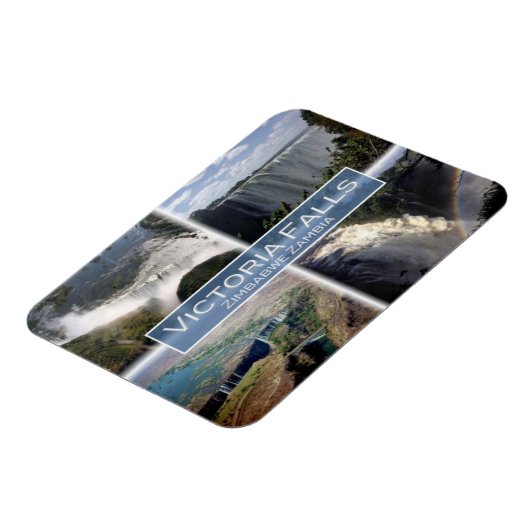 ZM Zambia Zimbabwe - Victoria Herfsten - Magneet (Linkerzijde)
