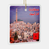 zMA005 CASABLANCA, Marokko, Afrika, Keramisch Ornament (Rechts)