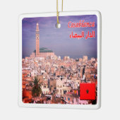 zMA005 CASABLANCA, Marokko, Afrika, Keramisch Ornament (Links)