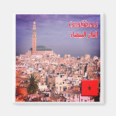 zMA005 CASABLANCA, Marokko, Afrika, Magneet (Voorkant)