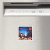 zMA010 IFRANE, Marokko, Afrika, Fridge Magneet (Insitu (Vaatwasser))