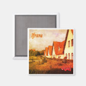 zMA011 IFRANE, Marokko, Afrika, Fridge Magneet (Voorkant / Achterkant)
