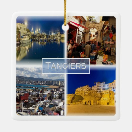 zMA012 TANGIERS, Mosaic, Marokko, Afrika, Keramisch Ornament (Achterkant)