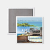 zMA014 TANGIERS, Mozaïek, Marokko, Afrika, Fridge Magneet (Voorkant / Achterkant)