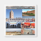 zMA015 MARRAKECH, Marokko, Afrika, Fridge Magneet (Voorkant)