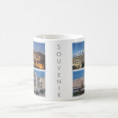 zMA016 FEZ, Mosaic, Marokko, Afrika, Koffiemok (Center)