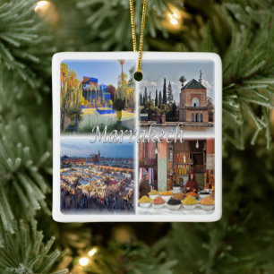 zMA017 MARRAKECH mosaic, Marokko, Afrika, Keramisch Ornament