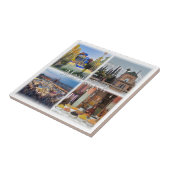 zMA017 MARRAKECH mosaic, Marokko, Afrika, Tegeltje (Zijkant)