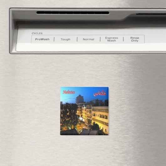 zMA023 MEKNTES, Marokko, Afrika, Fridge Magneet (Insitu (Vaatwasser))