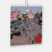 zMA025 MARRAKESH, Marokko, Afrika, Keramisch Ornament (Rechts)