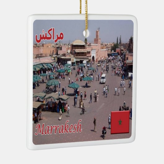 zMA025 MARRAKESH, Marokko, Afrika, Keramisch Ornament (Rechts)