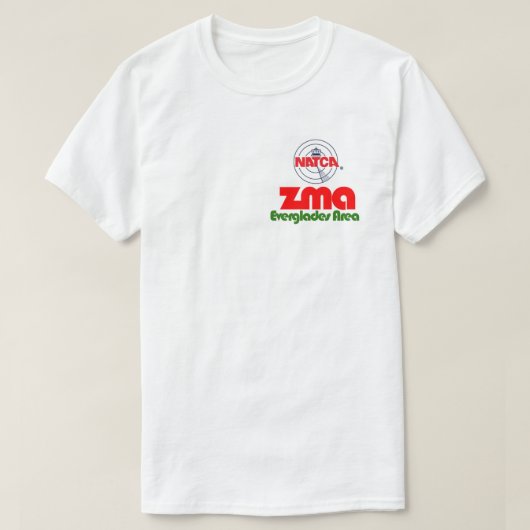 ZMA Everglades Area - Gator Back T-shirt (Design voorkant)
