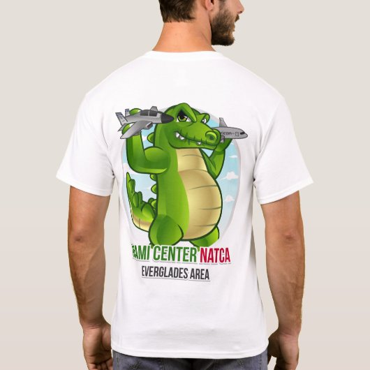 ZMA Everglades Area - Gator Back T-shirt (Achterkant)
