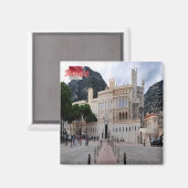 zMC012 PALAIS, Monaco, Fridge Magneet (Voorkant / Achterkant)
