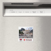 zMC013 PALAIS DE MONACO, I Love, Fridge Magneet (Insitu (Vaatwasser))