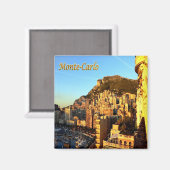 zMC015 MONTE CARLO, Monaco, Fridge Magneet (Voorkant / Achterkant)