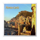 zMC015 MONTE CARLO, Monaco Tegeltje (Voorkant)