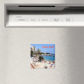 zMC017 MONTE CARLO, PLAGE, Monaco, Fridge Magneet (Insitu (Vaatwasser))
