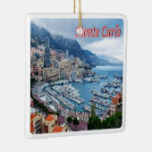 zMC018 MONTE CARLO Panorama, Monaco Keramisch Ornament (Rechts)