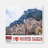 zMC020 MONTE CARLO, Monaco, Fridge Magneet (Voorkant)