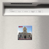 zMC022 Monte Carlo, CHURCH SAINTE-DÉVOTE, Fridge Magneet (Insitu (Vaatwasser))
