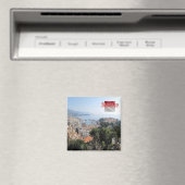 zMC025 MONACO vanaf de bovenkant van de exotische  Magneet (Insitu (Vaatwasser))