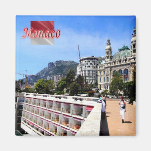 zMC026 MONACO, Europa, Fridge Magneet