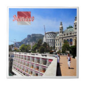zMC026 MONACO, Europa, Tegeltje (Voorkant)