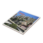 zMC027 MONACO, Europa, Tegeltje (Zijkant)
