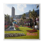 zMC028 MONACO, Europa, Tegeltje (Voorkant)