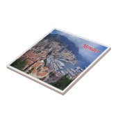 zMC029 MONACO, Europa, Tegeltje (Zijkant)