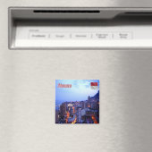 zMC039 MONACO BIJ NACHT, Fridge Magneet (Insitu (Vaatwasser))