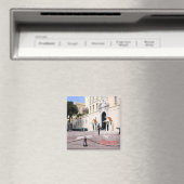 zMC050 GUARD IN DE PALACE, Monaco, Fridge Magneet (Insitu (Vaatwasser))