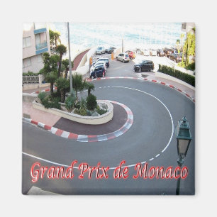 zMC051 GRAND PRIX, Monaco, Fridge Magneet