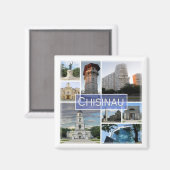 ZMD003 CHISINAU, Moldavië, Europa, Fridge Magneet (Voorkant / Achterkant)