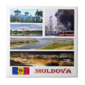 zMD005 MOLDOVA collage mozaïek, Europa, Tegeltje (Voorkant)