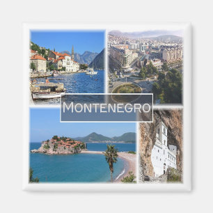 zME003 MONTENEGRO, Europa, Fridge Magneet