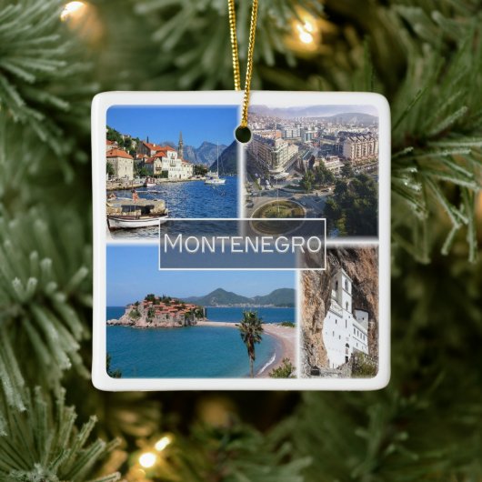 zME003 MONTENEGRO, Europa, Keramisch Ornament (Boom)