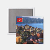 zME016 HERCEG NOVI, Montenegro, Europa, Fridge Magneet (Voorkant / Achterkant)