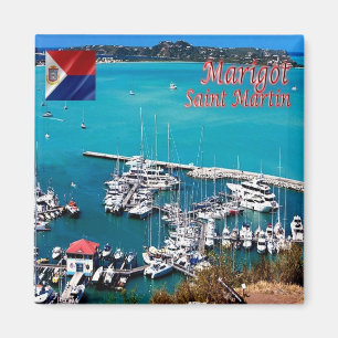 zMF006 MARIGOT, Saint Martin, Amerika, Fridge Magneet
