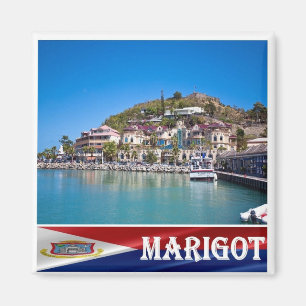zMF008 MARIGOT, Saint Martin, Amerika, Fridge Magneet