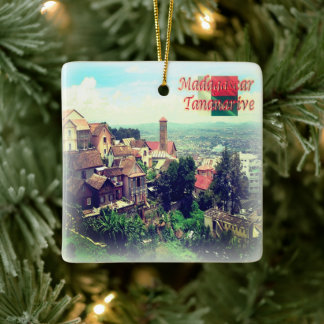 zMG011 TANANARIVE, City High, Madagaskar, Keramisch Ornament