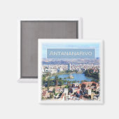 zMG015 ANTANANARIVO, Madagaskar, Afrika, Fridge Magneet (Voorkant / Achterkant)