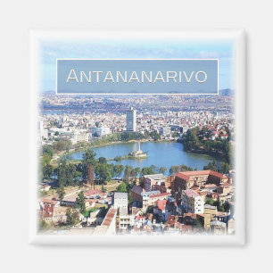 zMG015 ANTANANARIVO, Madagaskar, Afrika, Fridge Magneet
