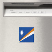 zMH001 FLAG MARSHALL ISLANDS, Oceanië, Fridge Magneet (Insitu (Vaatwasser))