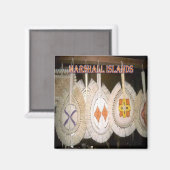 zMH003 MAJURO, MARSHALL, Fridge Magneet (Voorkant / Achterkant)