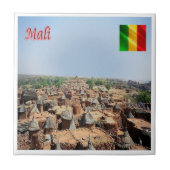 zML006 MALI, Endelou, Afrika, Tegeltje (Voorkant)