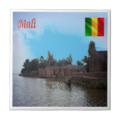 zML007 MALI, Kakalodaga, Afrika, Tegeltje (Voorkant)